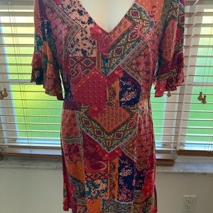 Sharagano boho dress